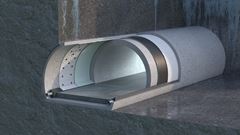 Umbrella Drainage System - Mined Tunnel